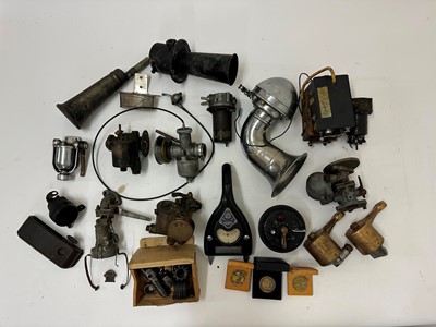 Lot 30 - Various pre-war and other motoring spares