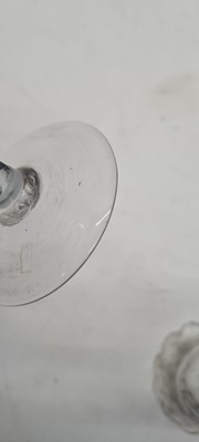 Lot 172 - A group of four facet cut drinking glasses
