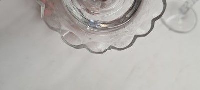 Lot 172 - A group of four facet cut drinking glasses