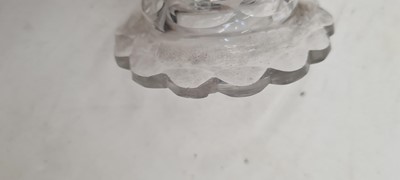 Lot 172 - A group of four facet cut drinking glasses