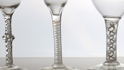 Lot 181 - A group of opaque twist drinking glasses