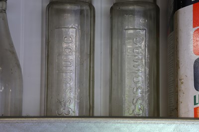 Lot 13 - Various oilcans and bottles