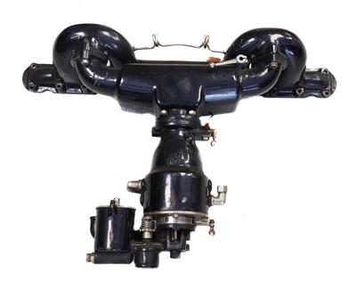 Lot 34 - A Bentley inlet manifold and rare 5-jet carburettor