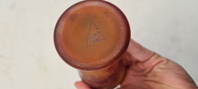 Lot 249 - A Daum glass vase