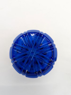 Lot 212 - A group of Bohemian glass spa type beakers