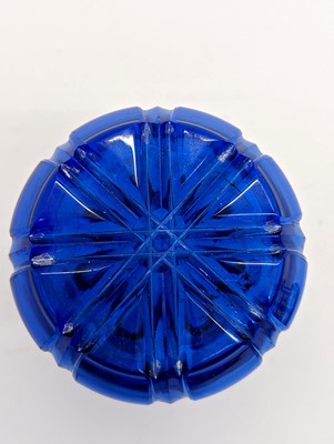 Lot 212 - A group of Bohemian glass spa type beakers