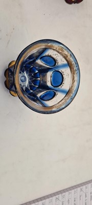 Lot 212 - A group of Bohemian glass spa type beakers