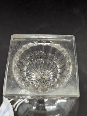 Lot 194 - A Masonic engraved glass rummer