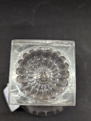 Lot 194 - A Masonic engraved glass rummer