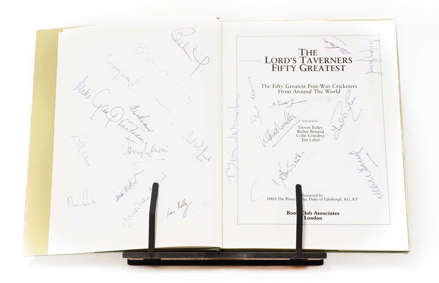 Lot 226 - AUTOGRAPH CRICKETERS:The Lord's Taverners Fifty Greatest Post-War Cricketers From Around the Wor