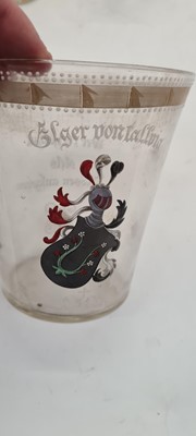 Lot 229 - A group of enamelled Historismus glass