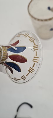 Lot 229 - A group of enamelled Historismus glass