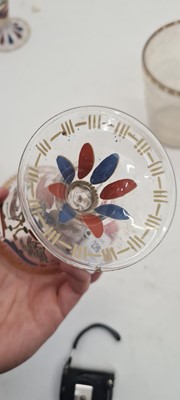 Lot 229 - A group of enamelled Historismus glass