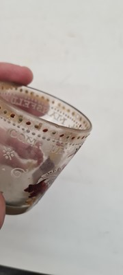 Lot 229 - A group of enamelled Historismus glass