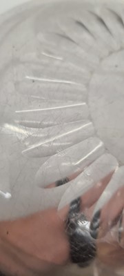 Lot 197 - An engraved glass bowl