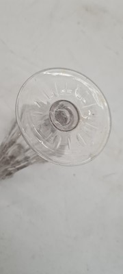 Lot 210 - A group of glass tableware