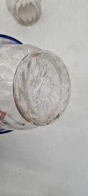 Lot 210 - A group of glass tableware