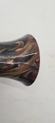 Lot 263 - A Venetian 'Calcedonio' glass footed cup