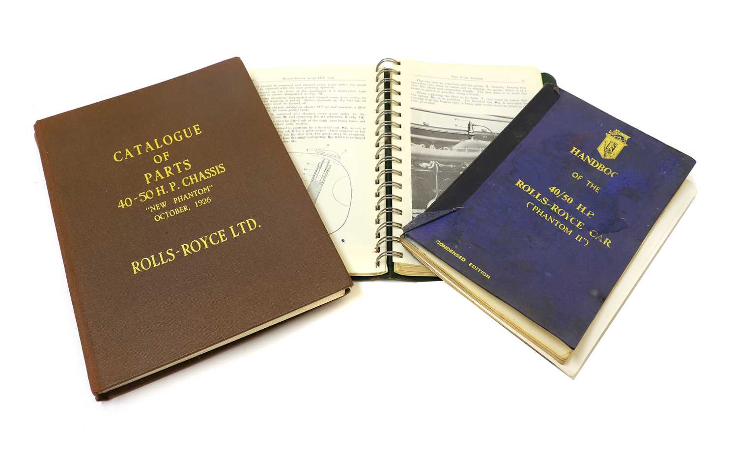 Lot 45 - 'Rolls-Royce Phantom II Handbook Part I of the 40-50 HP Rolls-Royce Car'