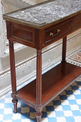 Lot 74 - ☘ A French Directoire console table