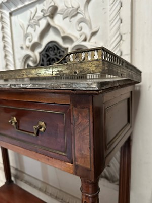 Lot 74 - ☘ A French Directoire console table