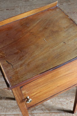 Lot 10 - ☘ A Regency mahogany and inlaid quartetto table