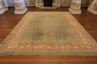 Lot 103 - ☘ A large blue Amritsar carpet