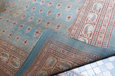 Lot 103 - ☘ A large blue Amritsar carpet