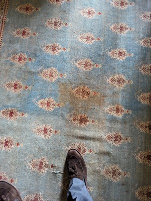 Lot 103 - ☘ A large blue Amritsar carpet