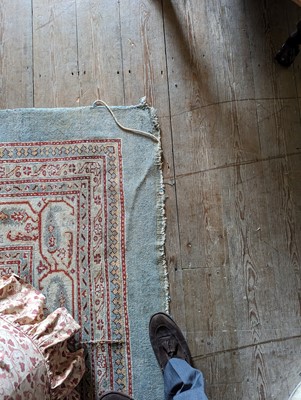 Lot 103 - ☘ A large blue Amritsar carpet
