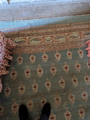 Lot 103 - ☘ A large blue Amritsar carpet