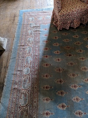 Lot 103 - ☘ A large blue Amritsar carpet