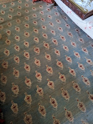Lot 103 - ☘ A large blue Amritsar carpet