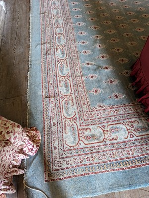 Lot 103 - ☘ A large blue Amritsar carpet
