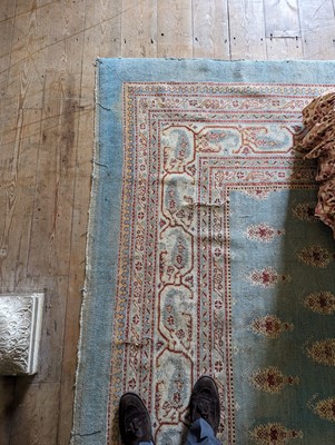 Lot 103 - ☘ A large blue Amritsar carpet
