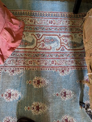 Lot 103 - ☘ A large blue Amritsar carpet
