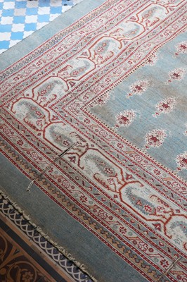 Lot 103 - ☘ A large blue Amritsar carpet