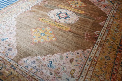 Lot 102 - ☘ A Kurdish wool carpet