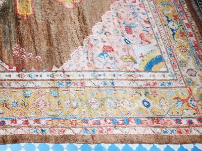 Lot 102 - ☘ A Kurdish wool carpet