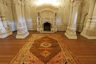 Lot 102 - ☘ A Kurdish wool carpet