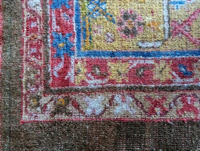 Lot 102 - ☘ A Kurdish wool carpet