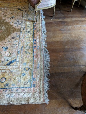 Lot 102 - ☘ A Kurdish wool carpet