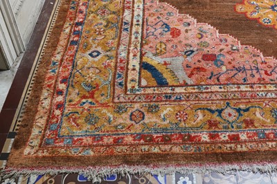 Lot 102 - ☘ A Kurdish wool carpet