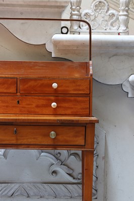 Lot 14 - A Regency satinwood bonheur-du-jour
