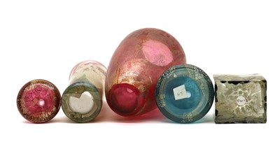 Lot 99 - A group of five Isle of Wight studio glass items