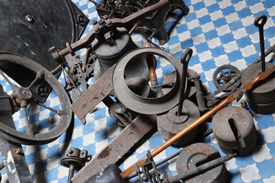Lot 426 - A Victorian turret clock and bell by Gillett & Johnston, Croydon