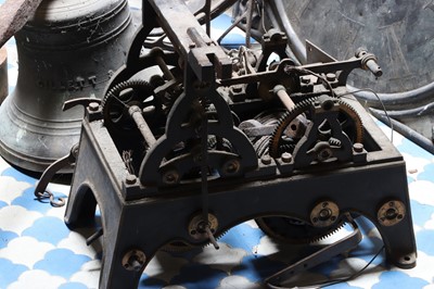 Lot 426 - A Victorian turret clock and bell by Gillett & Johnston, Croydon