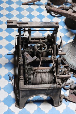 Lot 426 - A Victorian turret clock and bell by Gillett & Johnston, Croydon