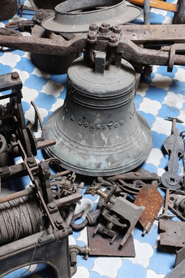 Lot 426 - A Victorian turret clock and bell by Gillett & Johnston, Croydon