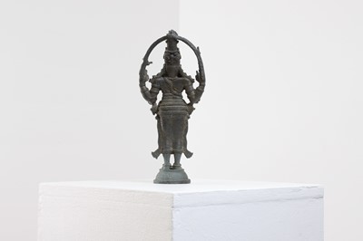 Lot 284 - A bronze figure of Shiva as Chandrashekhara